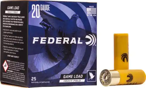 Federal Game Load 20GA 2.75" 1OZ #7.5 250RD Case Lot