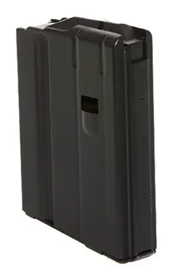 Blackened Stainless Steel AR15 6.8SPC 5-Round Magazine