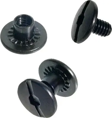 Blacktoc Chicago Screw Set - 6 Pieces
