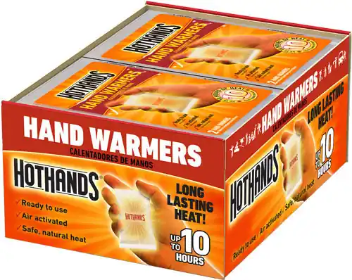 40 Pairs of 10-Hour HotHands Hand Warmers
